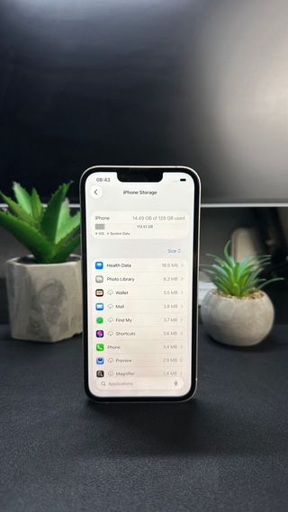 iPhone 13 128GB • 100% Batería • Impoluto • Blanco