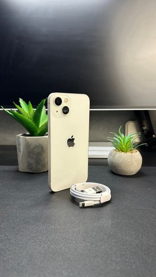iPhone 13 128GB • 100% Batería • Impoluto • Blanco