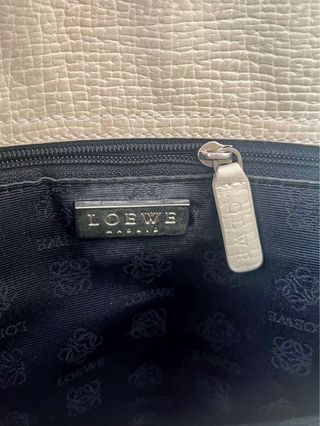 Bolso Loewe Beige Piel