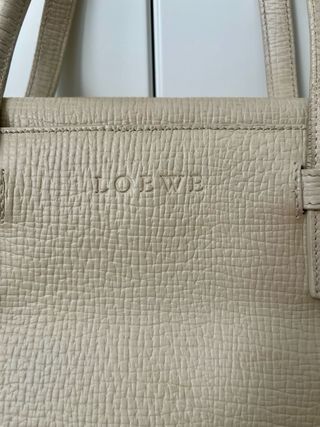 Bolso Loewe Beige Piel