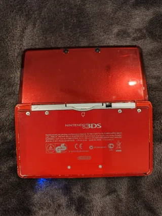 Nintendo 3DS Flame Red Completa