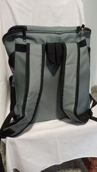 Mochila transportín gato, perro, pequeño burbuja