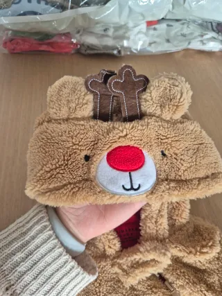 Pijama reno peluche bebé primark 86 cm NUEVO