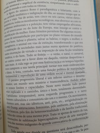 Os novos bárbaros a moral de supermercado