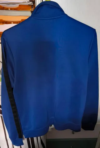 Sudadera Nike cremallera azul talla M