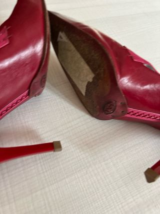 Scarpe Tod's rosse con tacco