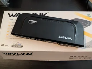 Estación Acoplamiento Wavlink USB 3.0 DisplayLink