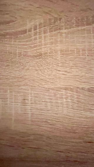 Mesa centro elevable Ikea madera y blanco