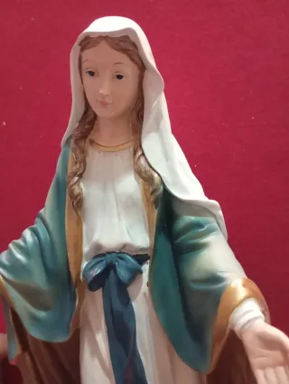 Statua Madonna Immacolata Resina cm 42