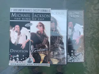 Lote 2 DVDs Michael Jackson Nuevos.