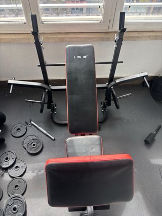 Banco de musculación para entrenamiento