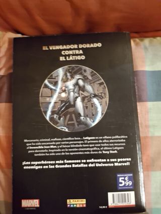 Pack 4 cómics Marvel (Iron Man, Spiderman y más)