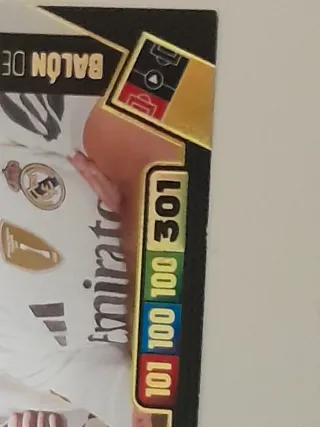 Carta Panini Balón de Oro Excellence 475