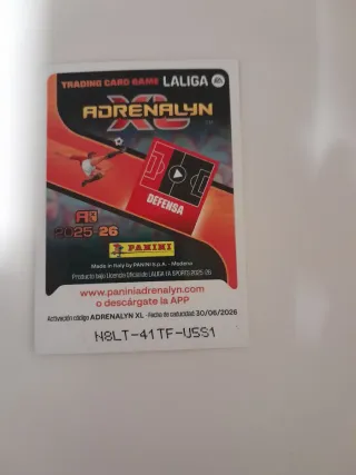 Carta Panini Balón de Oro Excellence 475