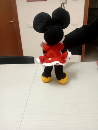 Minnie Peluche Uncinetto