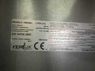 Estufa Pellets Ferlux Canalizable