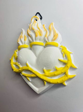 Decorazione Sacro Cuore artigianale