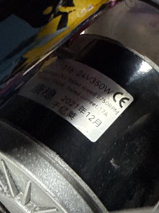 Moto Eléctrica Infantil 350W