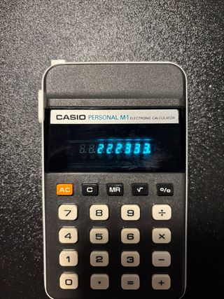 Calculadora Casio M-1