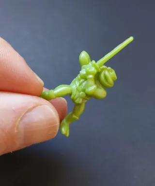 Figuras Tortugas Ninja. Dunkin antiguos. Años 80!!