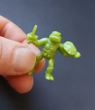 Figuras Tortugas Ninja. Dunkin antiguos. Años 80!!