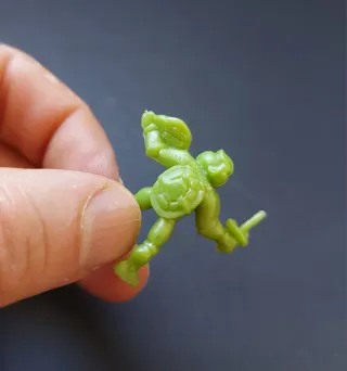 Figuras Tortugas Ninja. Dunkin antiguos. Años 80!!