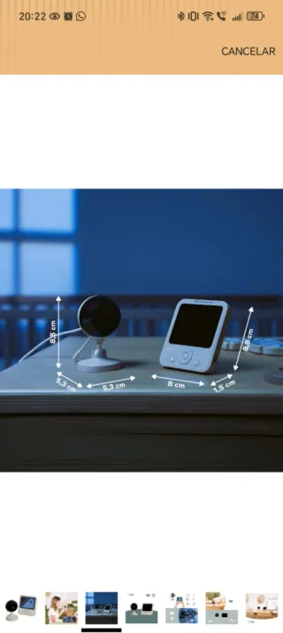 Babymoov Yoo Start - Vigilabebés con Cámara