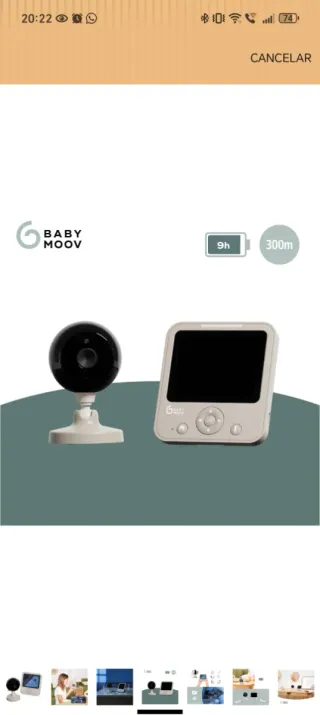 Babymoov Yoo Start - Vigilabebés con Cámara