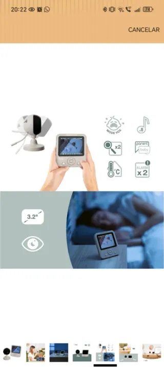 Babymoov Yoo Start - Vigilabebés con Cámara