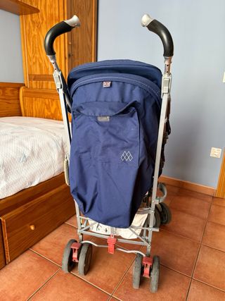 Carro de paseo Maclaren azul