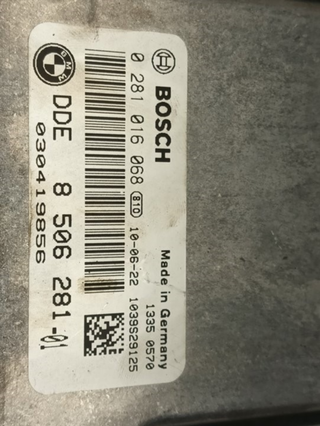 CENTRALITA MOTOR UCE BMW SERIE 1 BERLINA (E81/E87