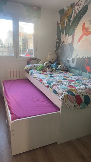 Cama nido con cajones