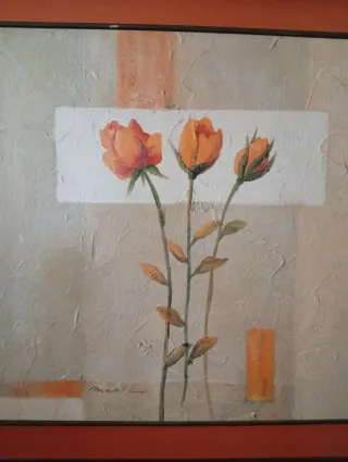 2 Cuadros Decorativos Florales