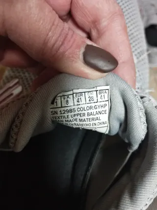 Zapatillas Skechers Gris y Rosa Talla 41