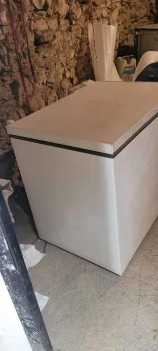 Arcón congelador blanco