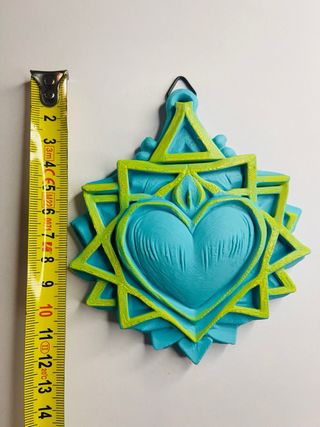 Decorazione Sacro Cuore Artigianale