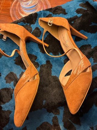 Zapatos Mercedes Ruiz Marrones Talla 39