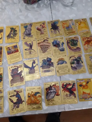Cartas Pokémon Doradas V y VMAX , 43 unidades