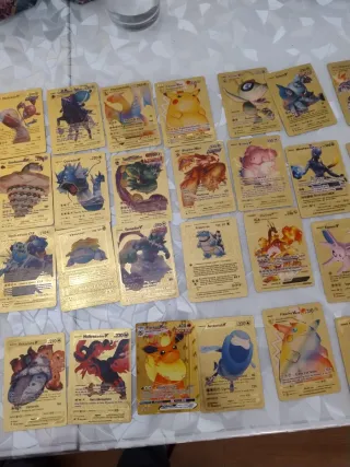 Cartas Pokémon Doradas V y VMAX , 43 unidades