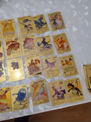 Cartas Pokémon Doradas V y VMAX , 43 unidades