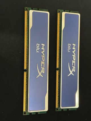 Kit 2x 4GB DDR3 HyperX blu RAM