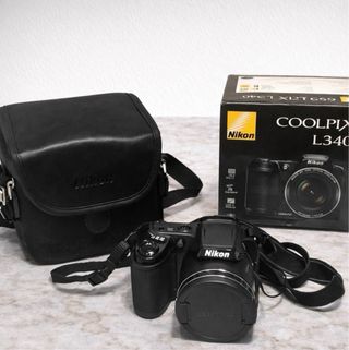 Cámara Nikon Coolpix L340 Negra