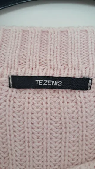 Maglioncino corto Tezenis rosa taglia L