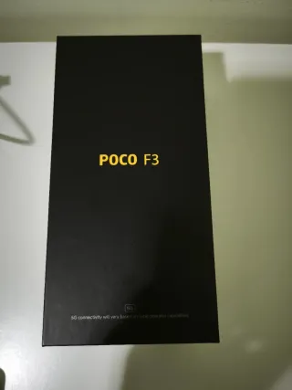 Poco F3 Night Black