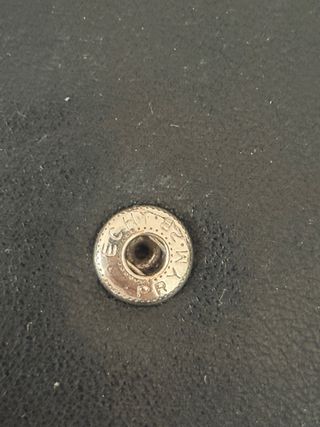 Monedero piel negro Moon