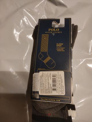 Calcetines Deportivos Ralph Lauren 3 Pares
