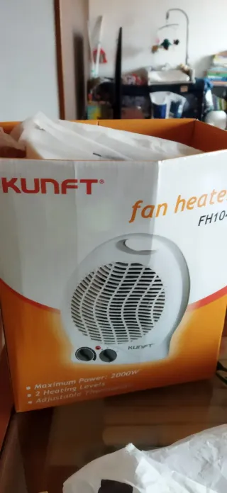 Calentador de aire KUNFT FH10