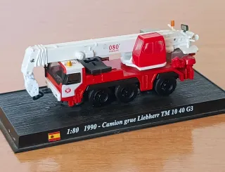Camión Bomberos metálico escala 1:72