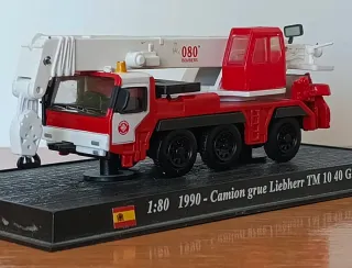 Camión Bomberos metálico escala 1:72