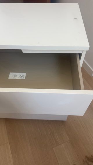 Cómoda Malm Ikea Blanca